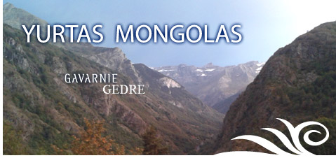 yurtas mongolas gavarnie pirnieos france, yurtas francia